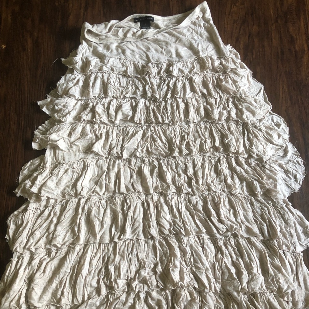 Ruffle skirt